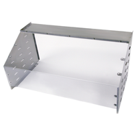 Cadco SG-1 46-1/2" x 24-5/8" Stationary Sneeze Guard
