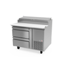 Fagor FPT-46-D2 Refrigerated Pizza Prep Table With Stainless Steel Finish For Commercial Kitchen Use