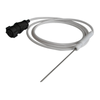 High-Precision Food Monitoring Sensor with White Cable and Metal Probe for Accurate Measurement