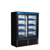 QBD CD4160-HC 47-Inch Low Profile Sliding Door Glass Cooler