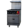 EFI Sales HRG24-4B-N 24 Inch Natural Gas Restaurant Range With Four Burners And A Sturdy Design