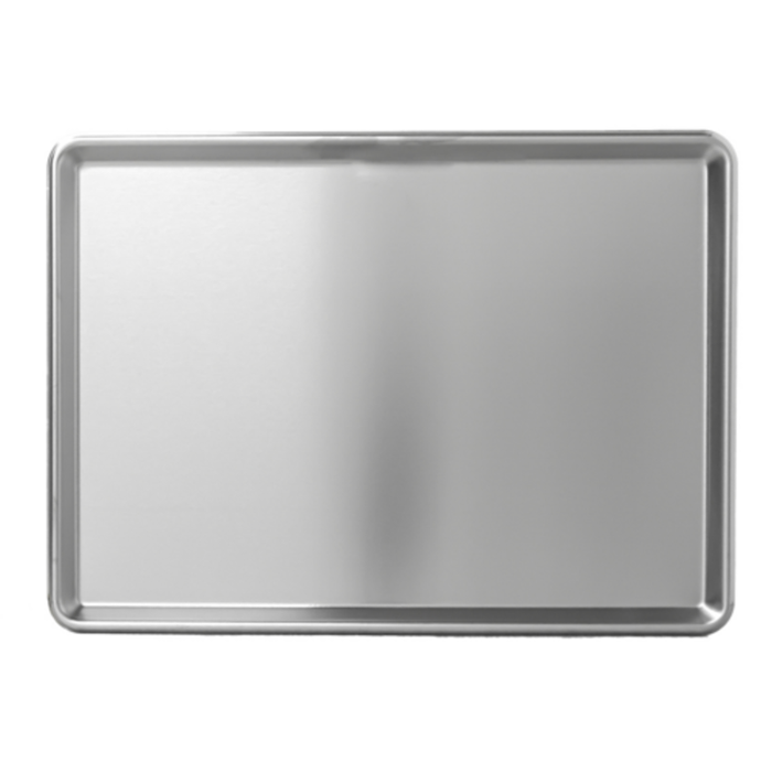 Étiquette alternative : Moule en aluminium pleine taille en aluminium / plaque de plaque commerciale 18 » x 26 » pour boulangeries, cafétérias, restaurants