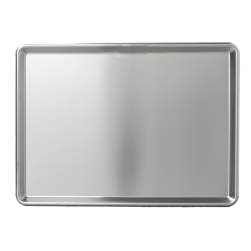 Étiquette alternative : Moule en aluminium pleine taille en aluminium / plaque de plaque commerciale 18 » x 26 » pour boulangeries, cafétérias, restaurants