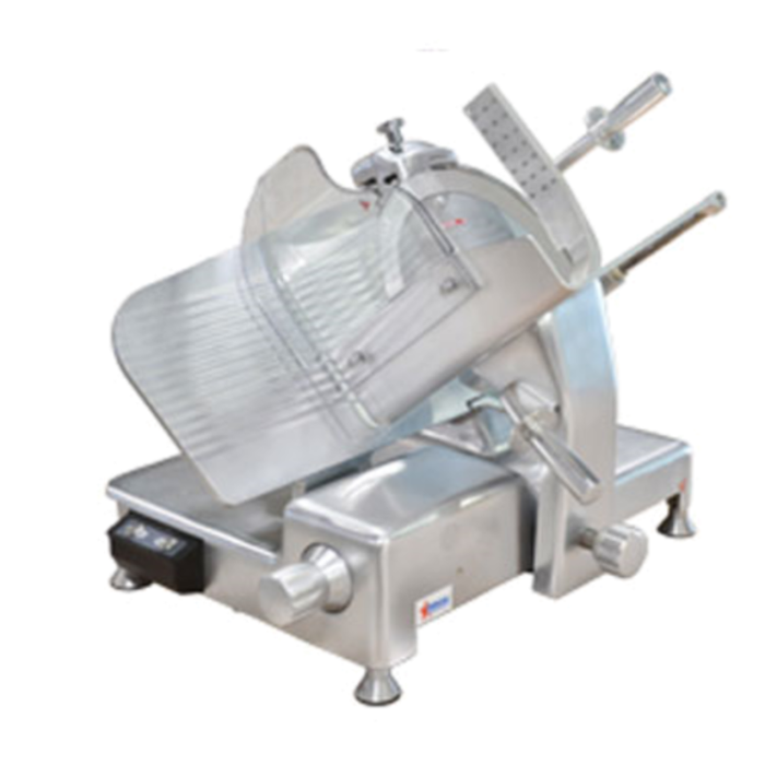 Omcan 23544 14-Inch Blade Manual Gravity Feed Electric Food Slicer