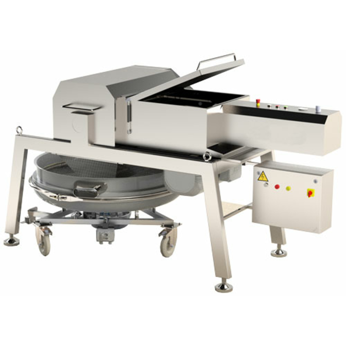 Omcan 47931 Hydraulic Cheese Grater Set 3307 lbs Capacity commercial stainless steel hard cheese grater machine with hydraulic press