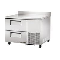 True TWT-44D-2-HC 44.5" Commercial Deep Worktop Refrigerator With Two Drawers