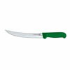 Omcan 23891 8-Inch Breaking Knife With Green Handle For Efficient Portioning And Trimming