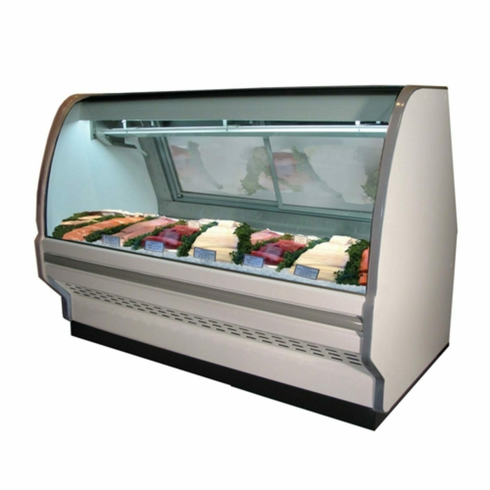 Howard McCray SC-CFS40E-4C-LED Vitrine Réfrigérée à Fruits de Mer Autonome 130,8 cm (51,5 po) de Large