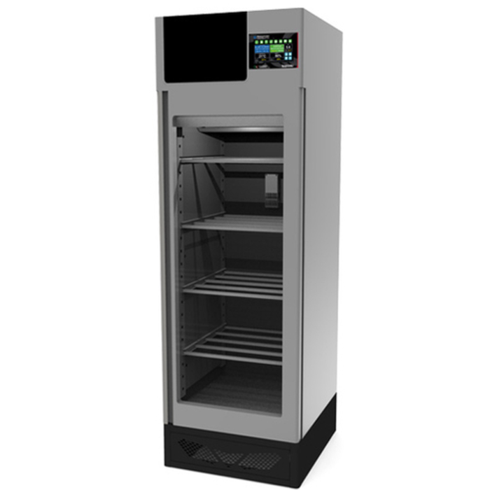 Étiquette alternative : OMCAN 41474 Armoire de vieillissement de viande stagionello® de 28,74" Armoire de vieillissement en acier inoxydable avec panneau de contrôle numérique