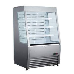 Black Diamond BDVACM-320/SS 36.2"W Vertical Air Curtain Merchandiser