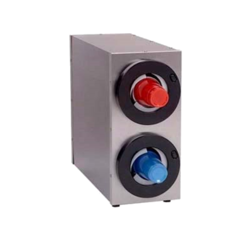 Antunes DACS-20 Countertop Cup Dispenser With Two Cup Dispensing Components For Multiple Sizes