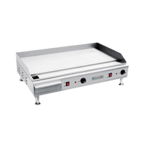 Eurodib SFE04910 36" x 16" Electric Countertop Griddle for High-Volume Foodservice Applications