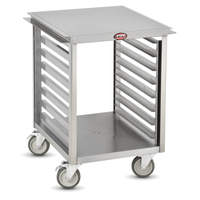 FWE OTR-17-MSWT 25.5"W Mobile Equipment Stand with Wing Table
