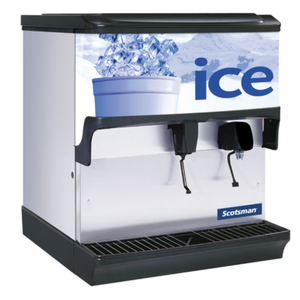 Distributeur de glace de comptoir Scotsman IOD200WF-1 de 76 cm de large, capacité de 90 kg