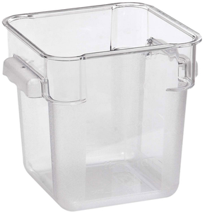 Omcan 80167 12 Quart Square Polycarbonate Food Storage Container