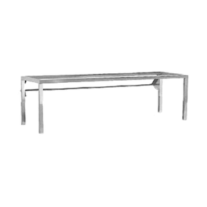 Randell RAN SGS60 60"W Single-Tier Glass Overshelf Sneeze Guard