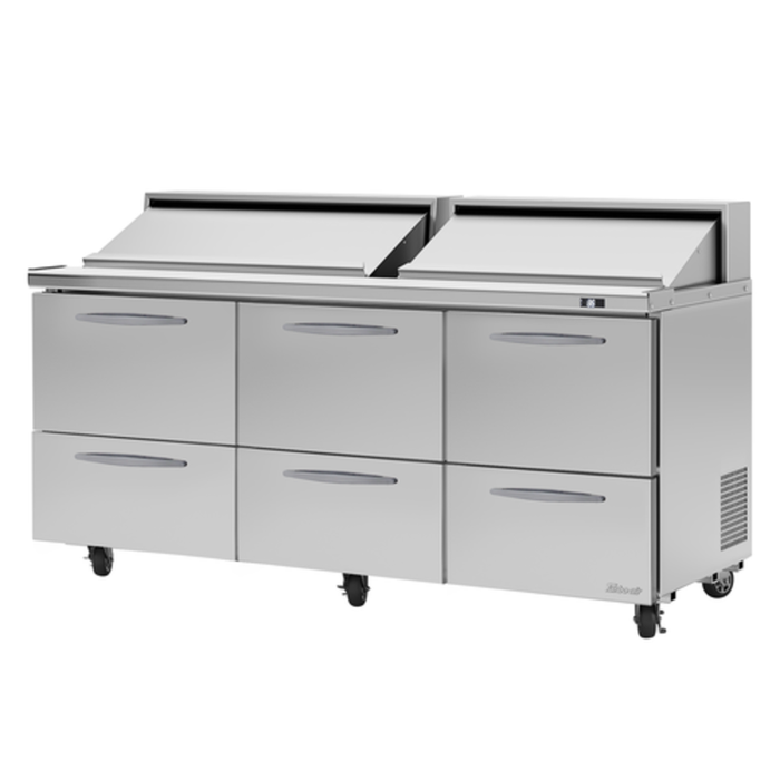 Turbo Air PST-72-D6-N 72" PRO Series Refrigerated Sandwich/Salad Unit