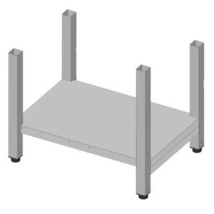 Unox XWARC-00EF-M 33-3/16" x 28-1/8" Intermediate Open Oven Equipment Stand