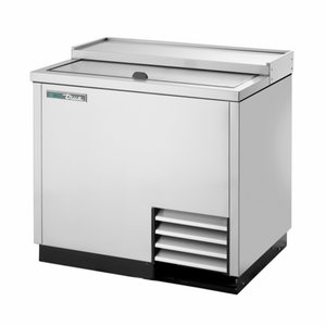 Refroidisseur de verres et d'assiettes de sous-comptoir True en acier inoxydable de 36-3/4 po