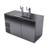 Fagor FDD-59S-N Direct Draw Beer Cooler with Two Taps and Stainless Steel Design.