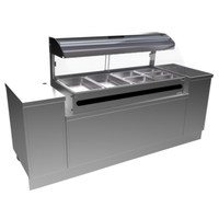 Resfab CBT-4 90.5" L x 36" W Stainless Steel Work Table