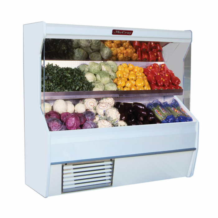 Howard McCray SC-P32E-6S-LED 74" Open Produce Merchandiser Display Case