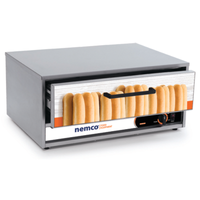 Nemco 8075-BW Moist Heat Bun Warmer 64 Bun Capacity 35.5"W