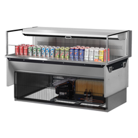 Turbo Air TOM-60L-UF-S-1SI-N 60" Drop-In Open Display Case