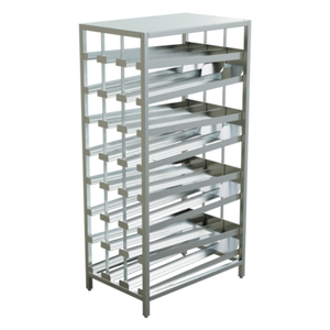 Winholt CR-156F-BUC 42"L x 27.2"W FIFO Can Rack, (156) #10 Can Capacity