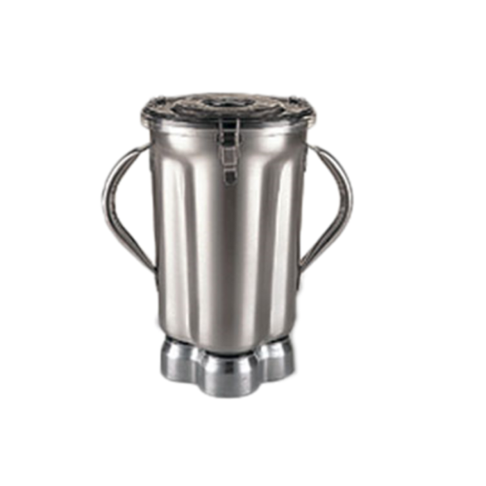 Waring CAC72 128 oz. Stainless Steel Two Handle Blender Container