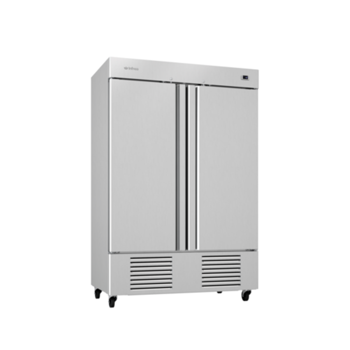 Infrico IRR-AN49 49 cu. ft. Two-Section Reach-In Refrigerator