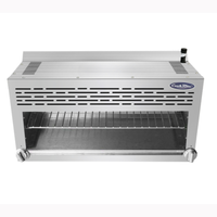 CookRite ATCM-36 36" Gas Infrared Cheesemelter Designed For Commercial Kitchens Cooking Cheese To Perfection