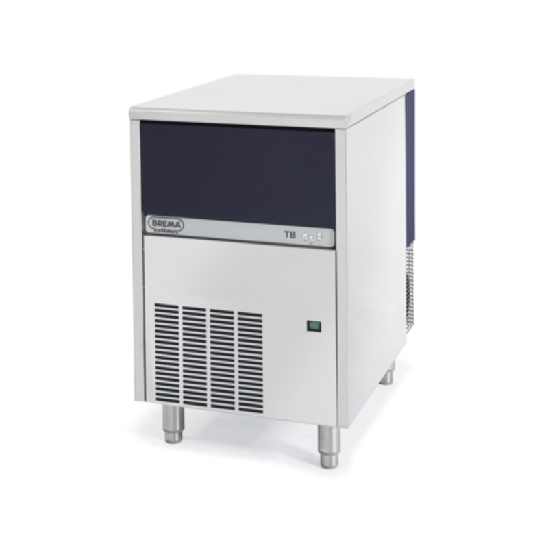 Brema TB852AHC Pebble Ice Maker Showing Elegant Design And Robust Construction For High-Demand Environments.