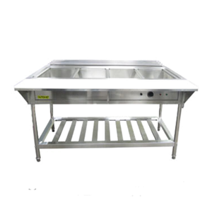 Adcraft EST-240 Electric Water Bath Steam Table 57.25"L x 26"W