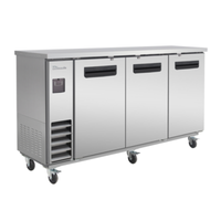 Blueair BLNBB-72S-HC 73-1/8" Refrigerated Narrow Back Bar Cooler