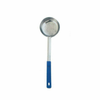 Omcan 80781 Solid Portion Control Serving Spoon 2 oz Capacity stainless steel portion ladle with blue handle