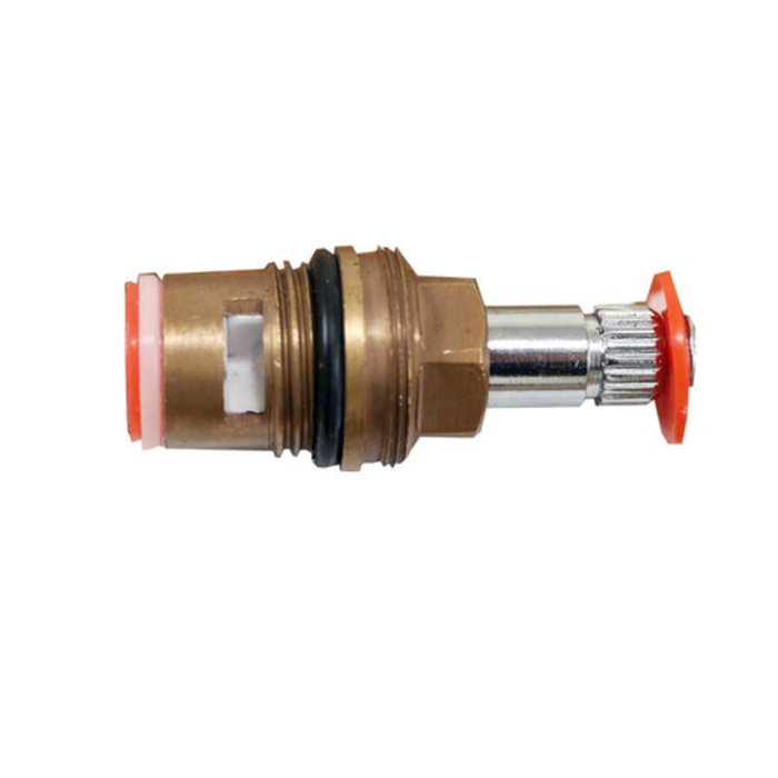 Omcan 27226 Replacement Hot Cartridge for Add-On Faucet on Pre-Rinse Assembly with Center Faucet brass hot valve cartridge