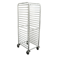 Thorinox DRACK-1215-ALUWB Mobile Bun Pan Rack 12 Pan Capacity