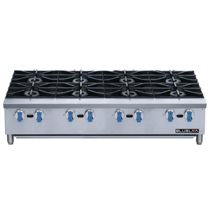 Bluelava BLHP48 48"W Countertop Gas Hot Plate 224,000 BTU