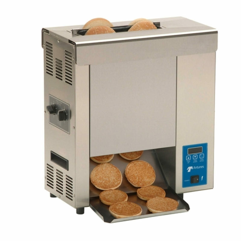Antunes VCT-2000-9210121 Vertical Contact Toaster For Buns With Golden-Brown Finish And Large Capacity