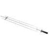 Tag alternatif : Omcan 48194 brochette à brochette à brochette à brochette pour four rôtissoire commercial 48195 avec manche, acier inoxydable