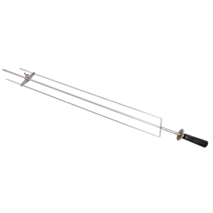 Tag alternatif : Omcan 48194 brochette à brochette à brochette à brochette pour four rôtissoire commercial 48195 avec manche, acier inoxydable