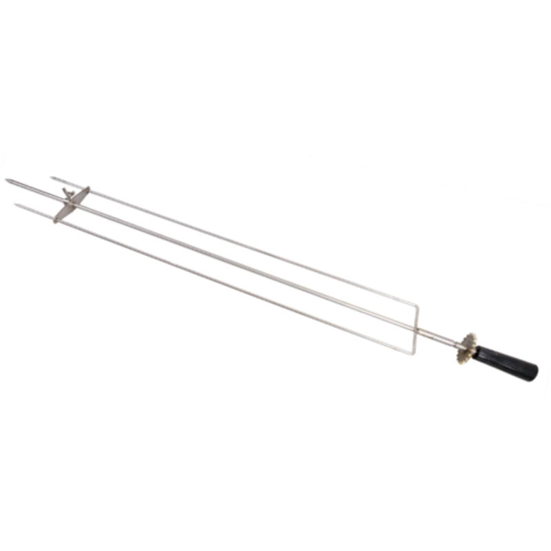 Tag alternatif : Omcan 48194 brochette à brochette à brochette à brochette pour four rôtissoire commercial 48195 avec manche, acier inoxydable