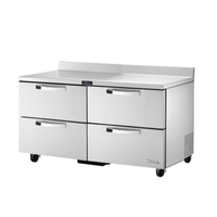 True Refrigeration TWT-60D-4-HC~SPEC3 60-Inch Work Top Refrigerator 4 Drawers