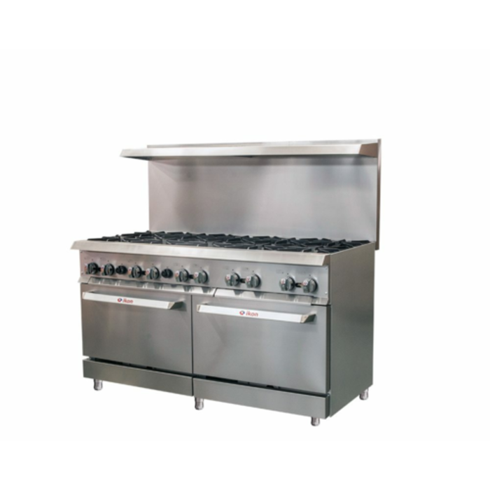 IKON IR-10-60 60" Gas Restaurant Range with 10 Burners