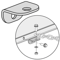Lainox BWFU-WFK Wall Fastening Kit for BWFU Combi Ovens