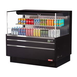 Turbo Air TOM-48L-UF-W(B)-2S-N 46.75" Open Display Merchandiser