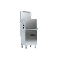 Fagor 38 Racks Per Hour High-Temperature Ventless Hood-Type Dishwasher commercial hood-type high-temp dishwasher front view