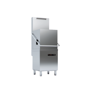Fagor 38 Racks Per Hour High-Temperature Ventless Hood-Type Dishwasher commercial hood-type high-temp dishwasher front view