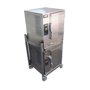 AccuTemp P61201E DBL 12-Pan Capacity Double Stacked Propane Steamer